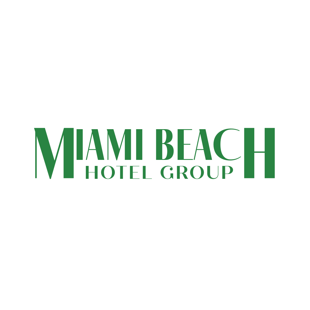 Miami Beach Hotel Group logo logo on footer section.