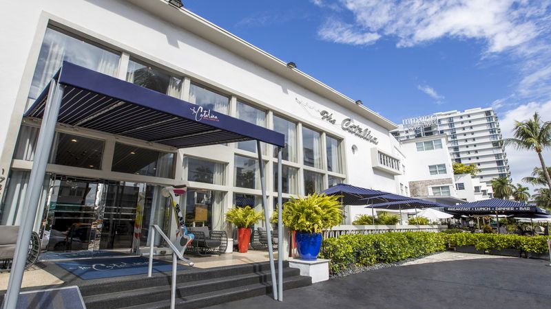 Catalina Hotel & Beach Club exterior, Miami Beach