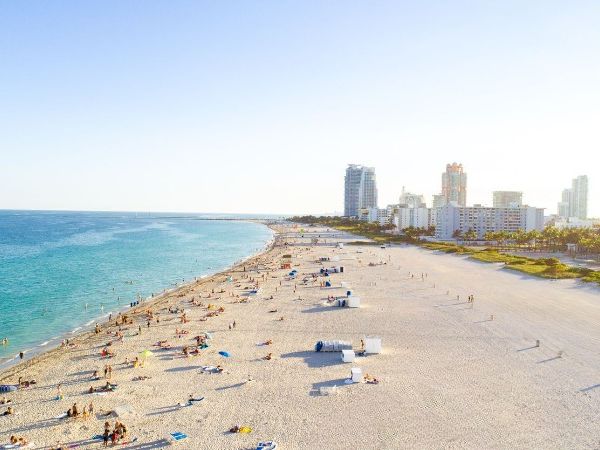 Miami Beach shoreline